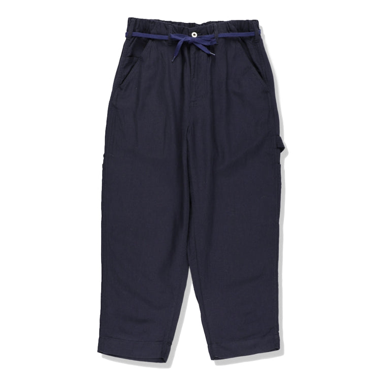 A.H A.H PAINTED PANTS-NAVY