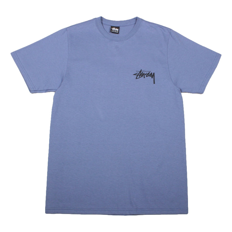 CONSIGNMENT- STUSSY CLASSIC DOT TEE-STORM